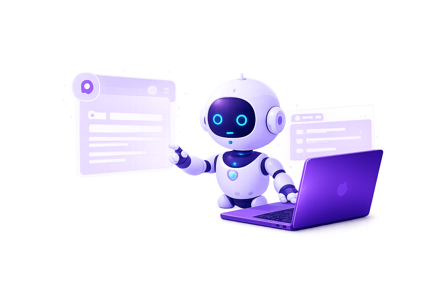 AI Robot Working