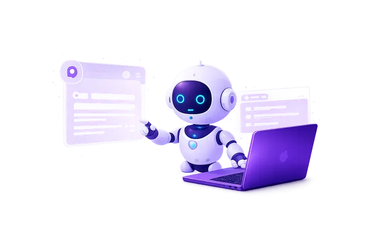 AI Robot Working